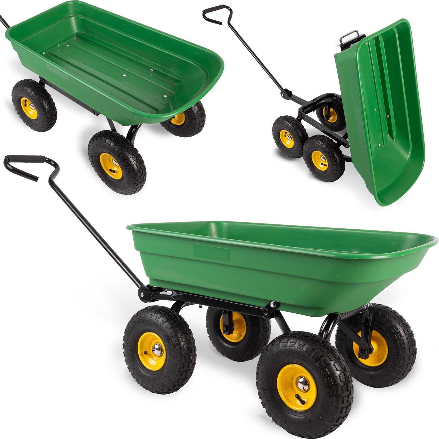 Humberg Wózek ogrodowy wywrotka 52L