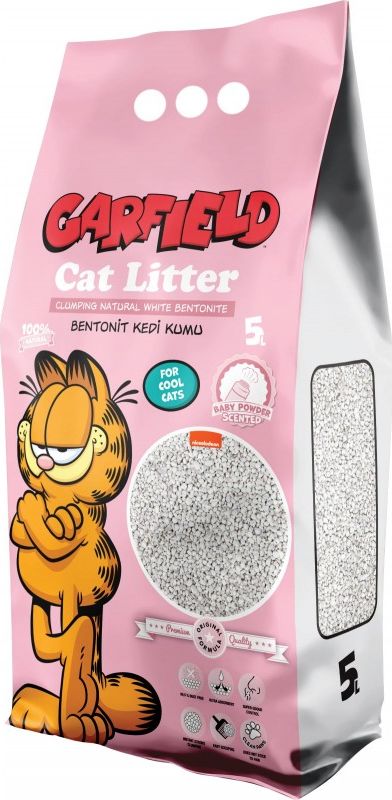 Żwirek dla kota Garfield Baby Powder 5 l