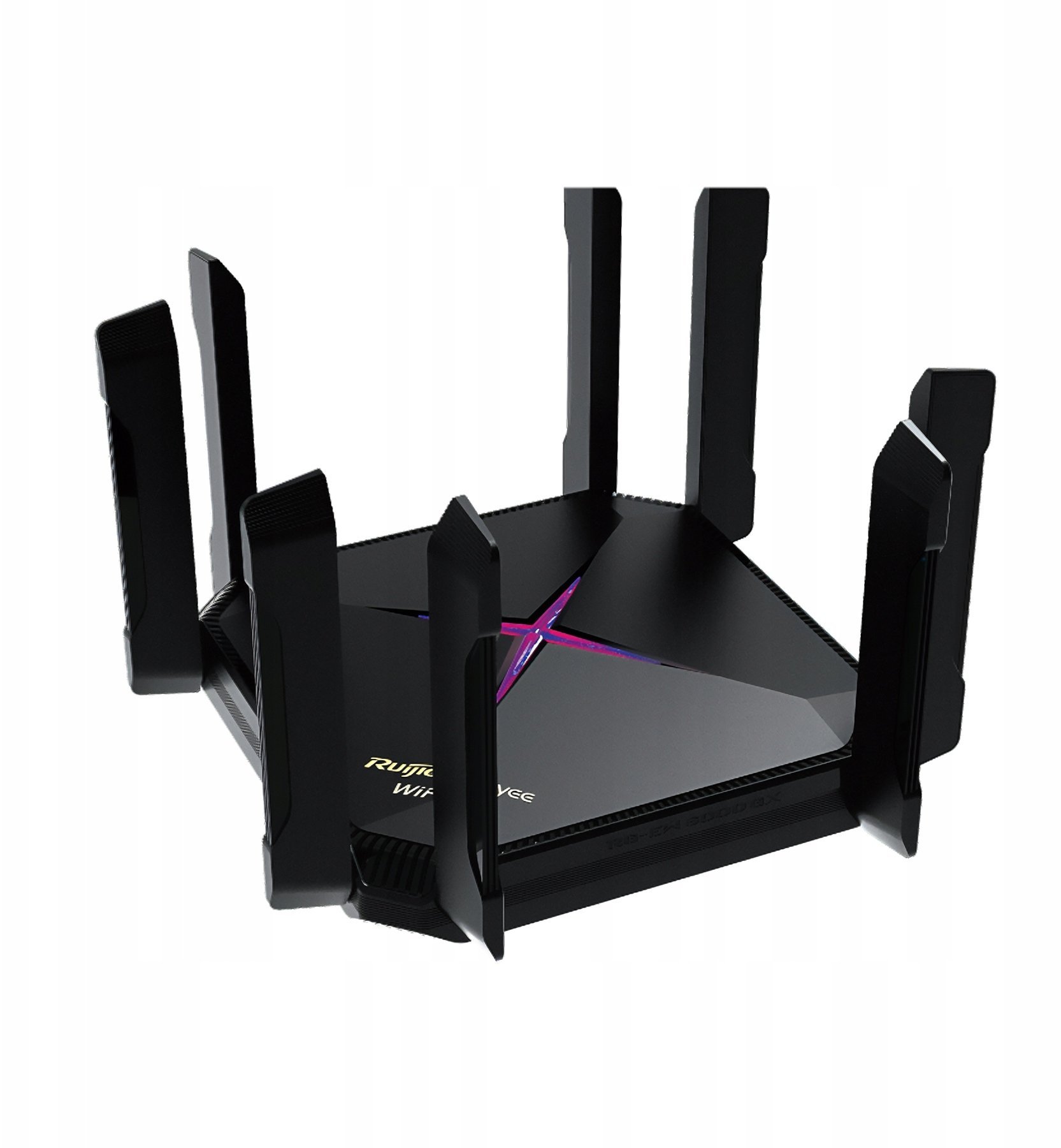 Ruijie Reyee RG-EW6000GX | Router, WiFi, 5 portów, 4xGbit 1x2,5GE, 4xLAN, 2xWAN, WiFi 6, 2,4GHz/5GHz, AX6000, 5,85 dBi, Mesh, Repeater, VPN, Gaming Mo