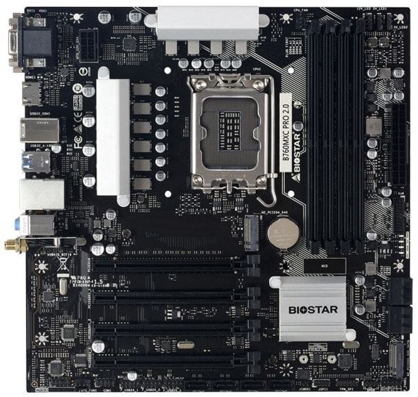Biostar B760MXC PRO (B760,S1700,mATX,DDR5)