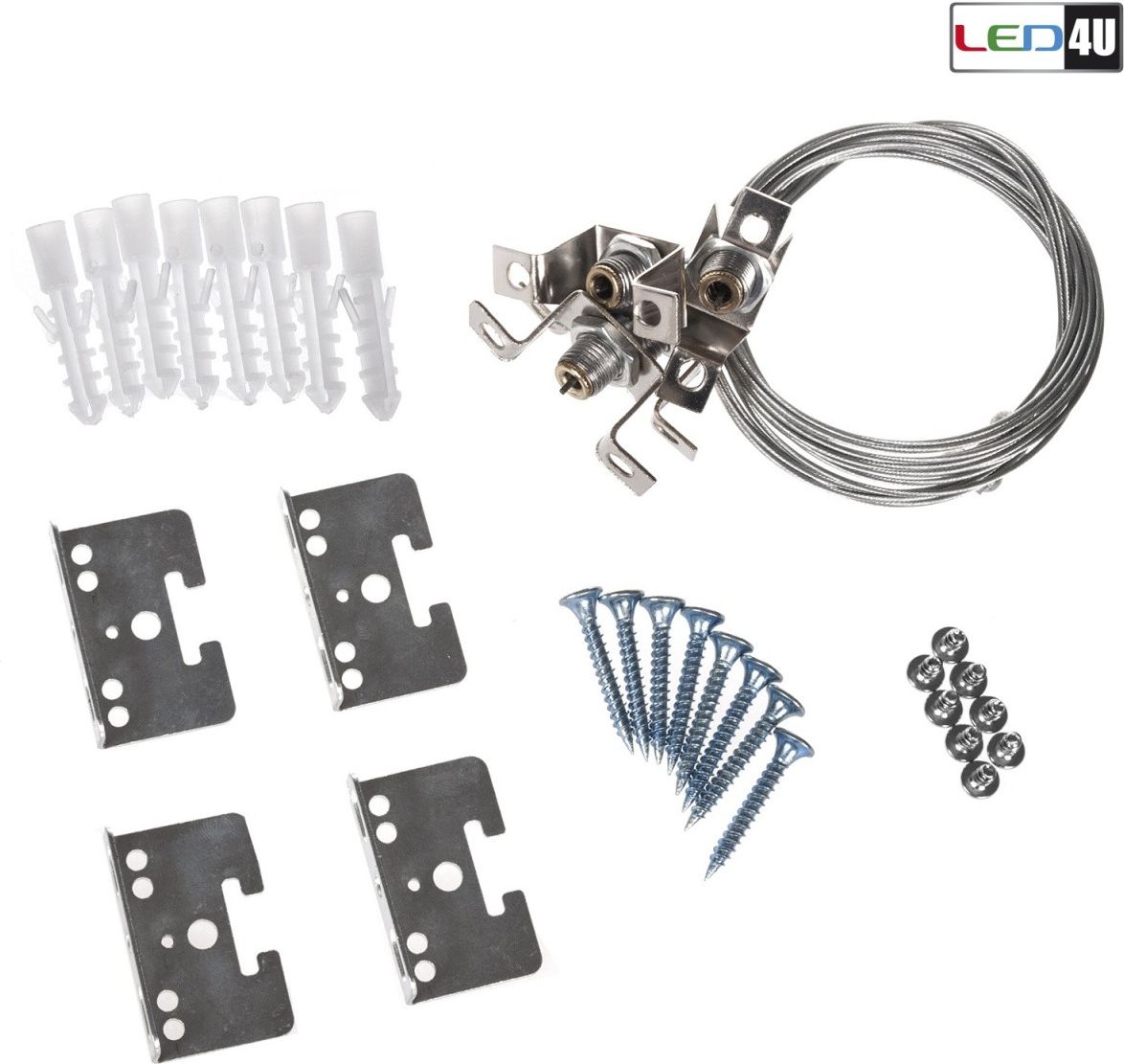 Maclean Linki do montażu panelu led sufitowego (LD158)