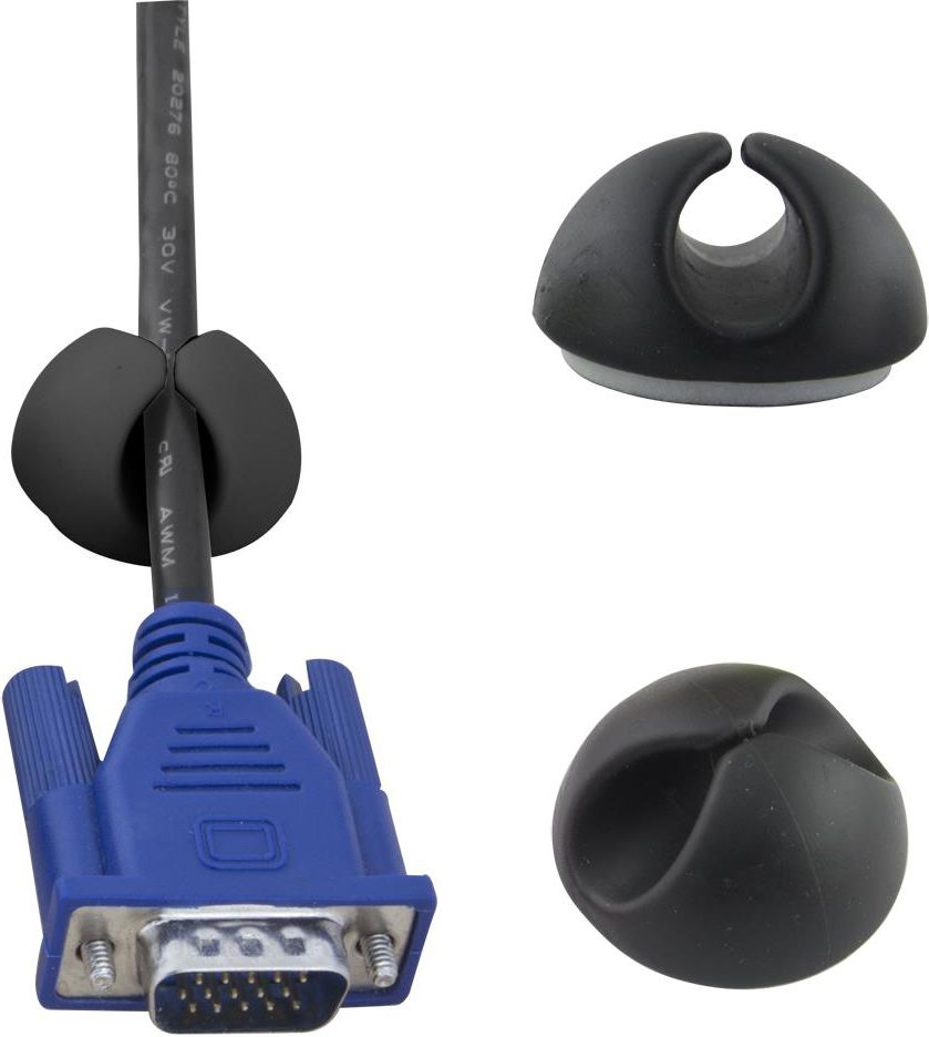 Organizer Esperanza Uchwyt Czarny 6 sztuk (EBA101K )