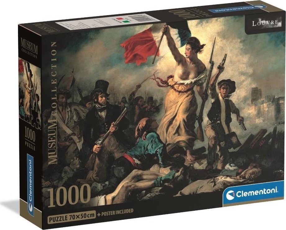 Clementoni Puzzle CompactMuseum Liberty: Leading The People 1000 elementów (39973)