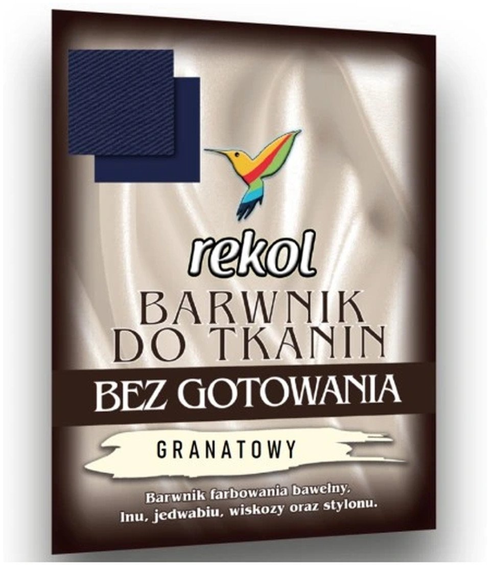 Lazur Rekol BARWNIK DO TKANIN GRANATOWY 15g