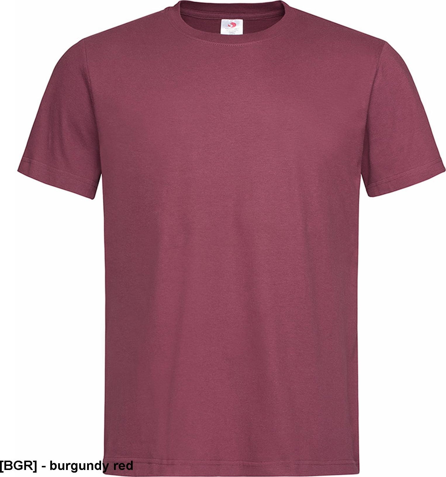Stedman SST2000 - T-shirt męski - burgundy red XS