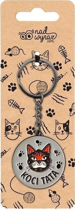 Nadwyraz.com Brelok koci tata