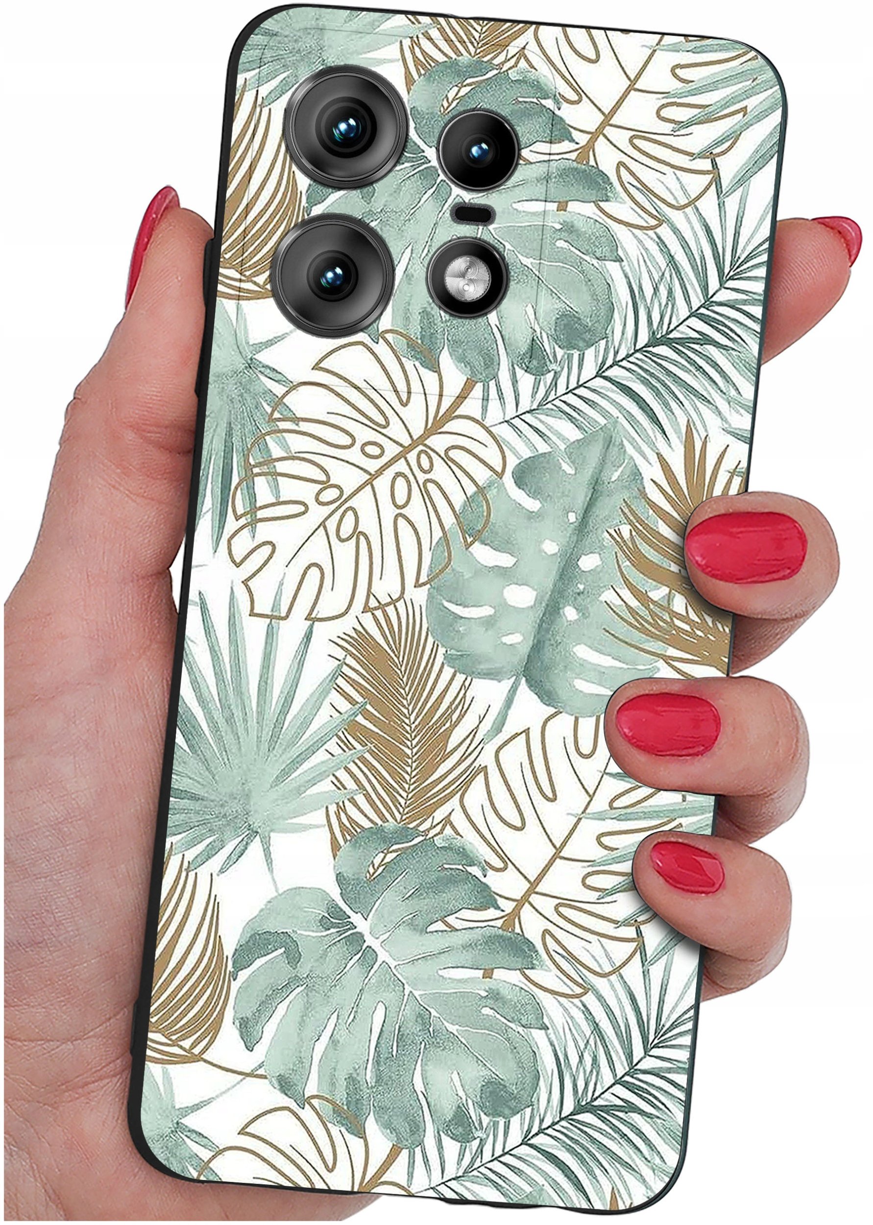 Etui do Motorola Moto EDGE 50 Pro WZORY |SILIKONOWE MATT CASE