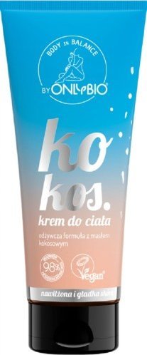 Only Bio OnlyBio Body in Balance Krem do ciała kokosowy, 200 ml