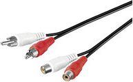 Kabel MicroConnect RCA (Cinch) x2 - RCA (Cinch) x2 1.5m czarny (AUDCH2)