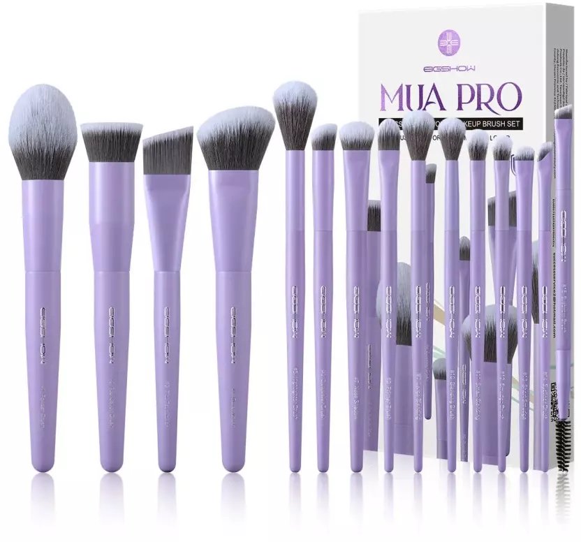 Eigshow Beauty Zestaw 15 pędzli Lilac Whisper