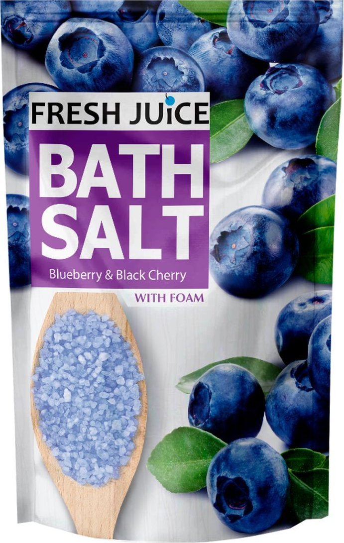 Fresh Juice Sól do kąpieli Blueberry & Cherry 500ml