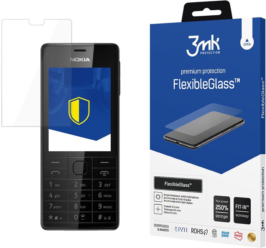 NOKIA 515 DUAL SIM - 3MK FLEXIBLEGLASS