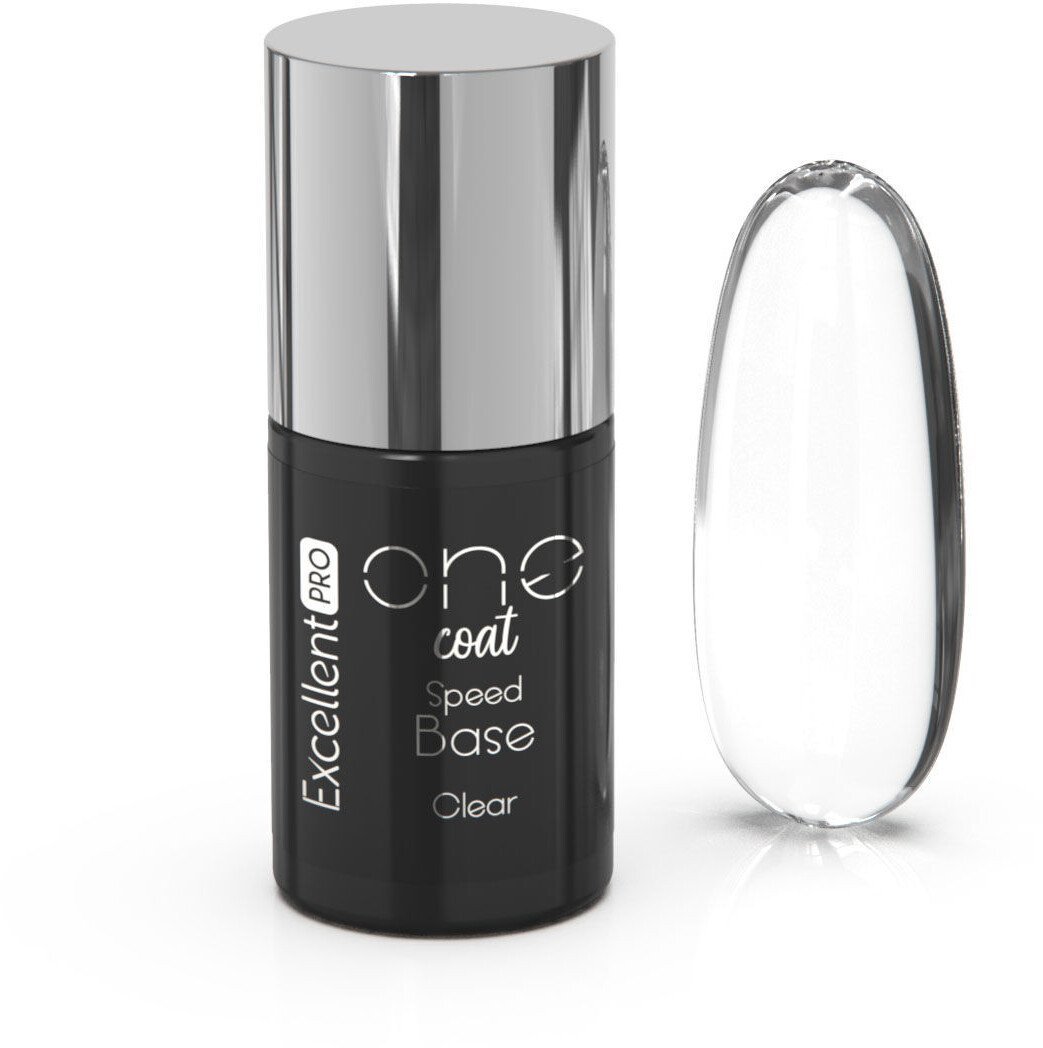 Excellent PRO One Coat Speed Base baza hybrydowa Clear 7g