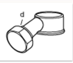 TA Hydronics Króciec odwadniający do STAD 1/2" (52-179-990)