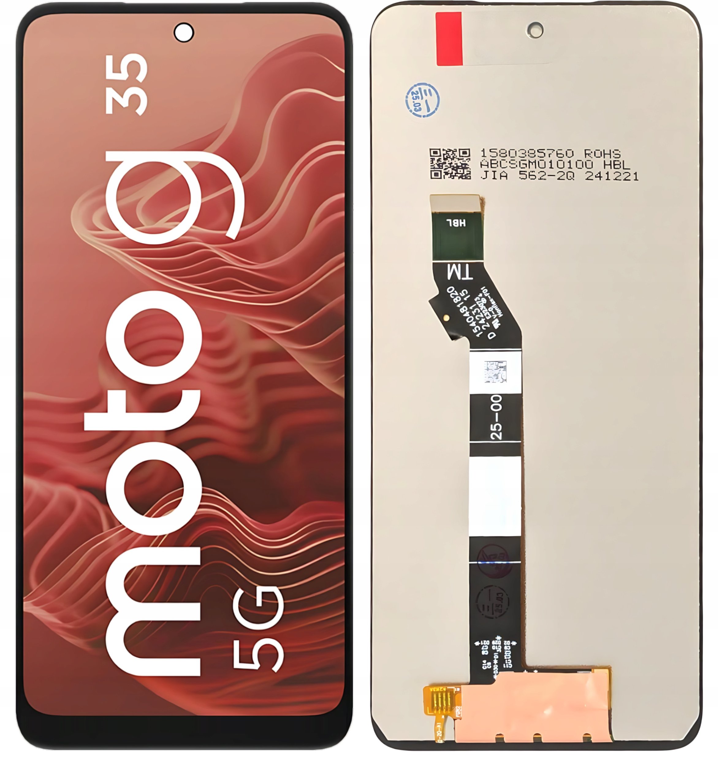 Wyświetlacz do Motorola Moto G35 Ekran LCD XT2433-5 (5904858345649)