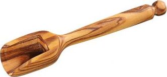 Zassenhaus Łyżeczka Zassenhaus do soli lub przypraw, drewno oliwne, 9 cm