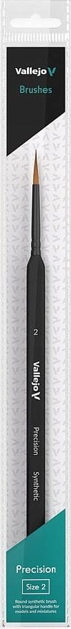 Vallejo Vallejo: B03002 - Precision - Round Brush - Triang Hand - Synthetic 2