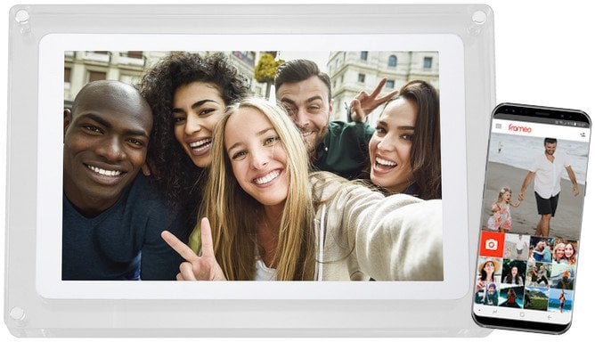 Braun DigiFrame 1020 WiFi 25,7cm (10,1) Acryl weiss