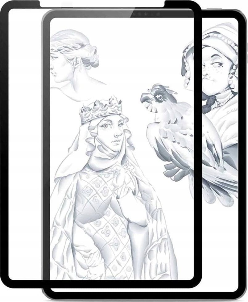 Jcpal JCPal PaperTech Flex Paper Texture Screen Protector - elektrostatyczna osłona ekranu imitująca papier do iPad Air 13" M2 2024 - Gwarancja bezpie