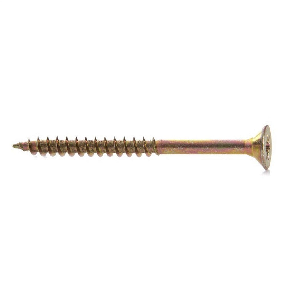 CHIPBOARD SCREW 5.0X60/36 YELLOW ZP(250)