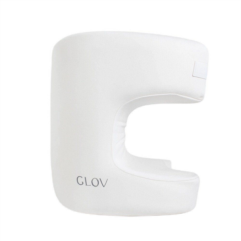 Glov Sleeping Beauty poduszka anti-wrinkle z pianką pamięci White