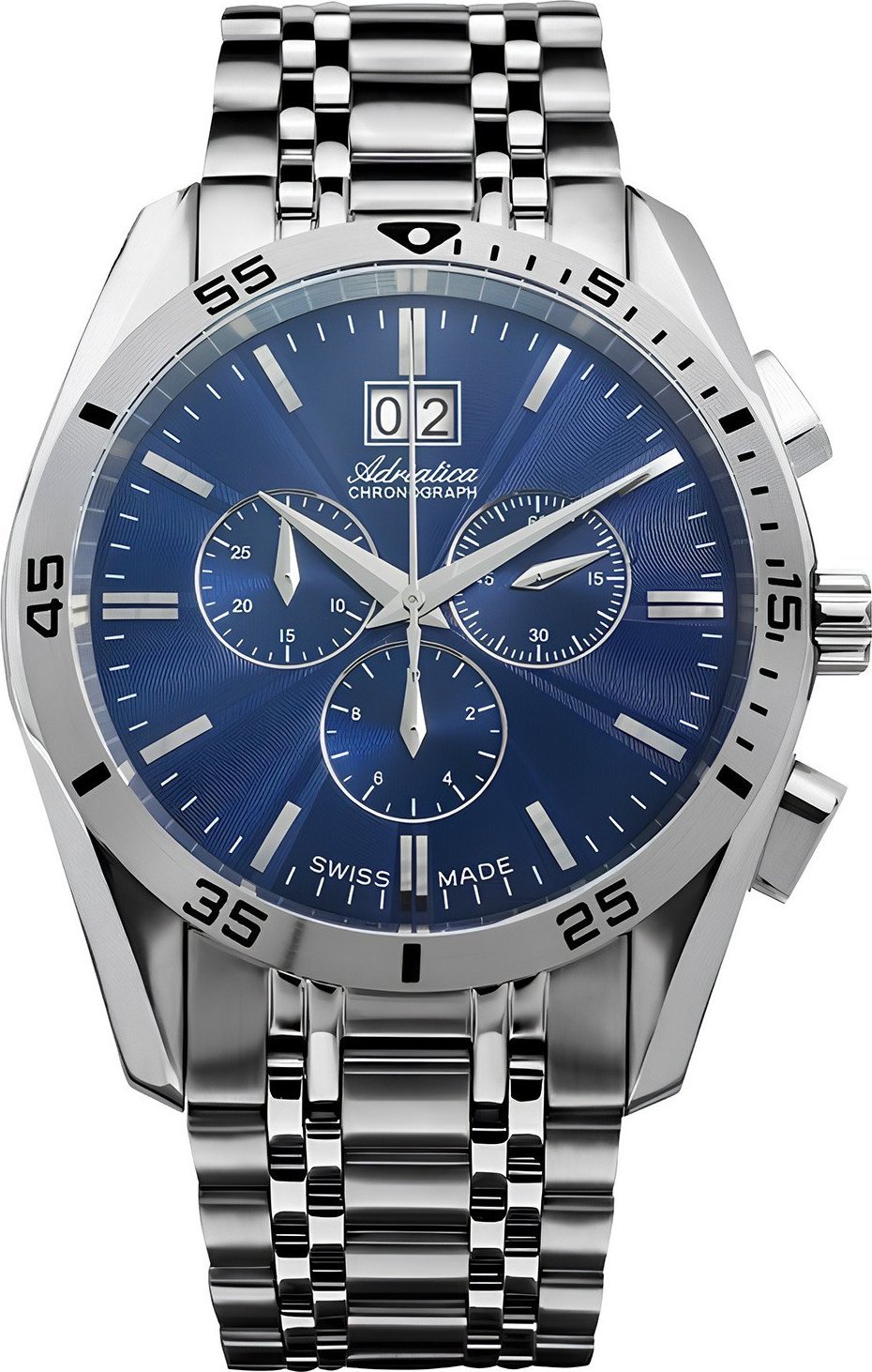 Zegarek Adriatica Zegarek męski Adriatica A8202.5115CH srebrny