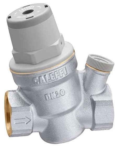 Regulator ciśnienia – wersja skośna z możliwością przyłączenia manometru 1/2` praca w wysokiej temperaturze