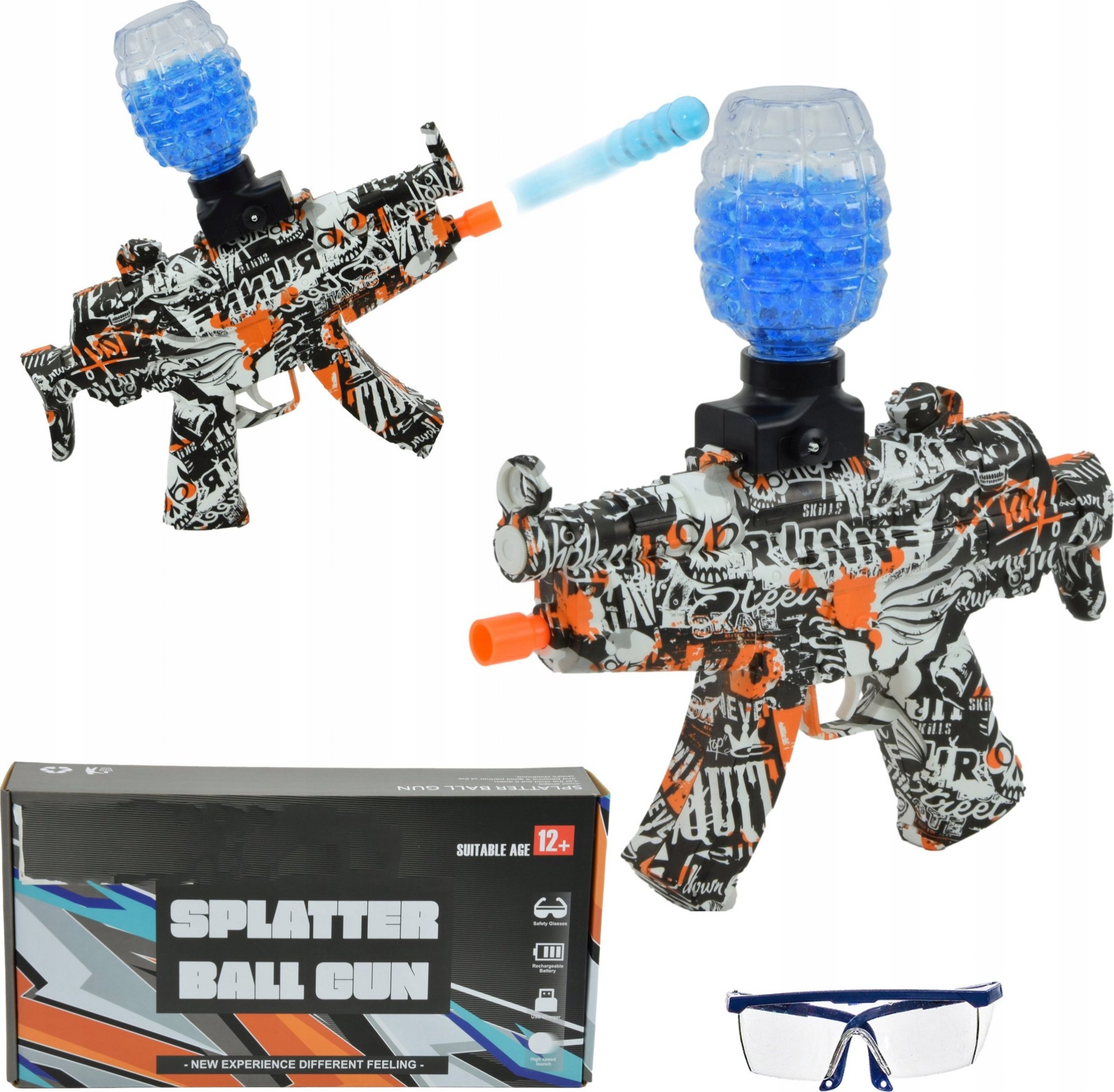 Skleplolki KARABIN PISTOLET AUTOMAT NA KULKI ŻELOWE MINI MP5