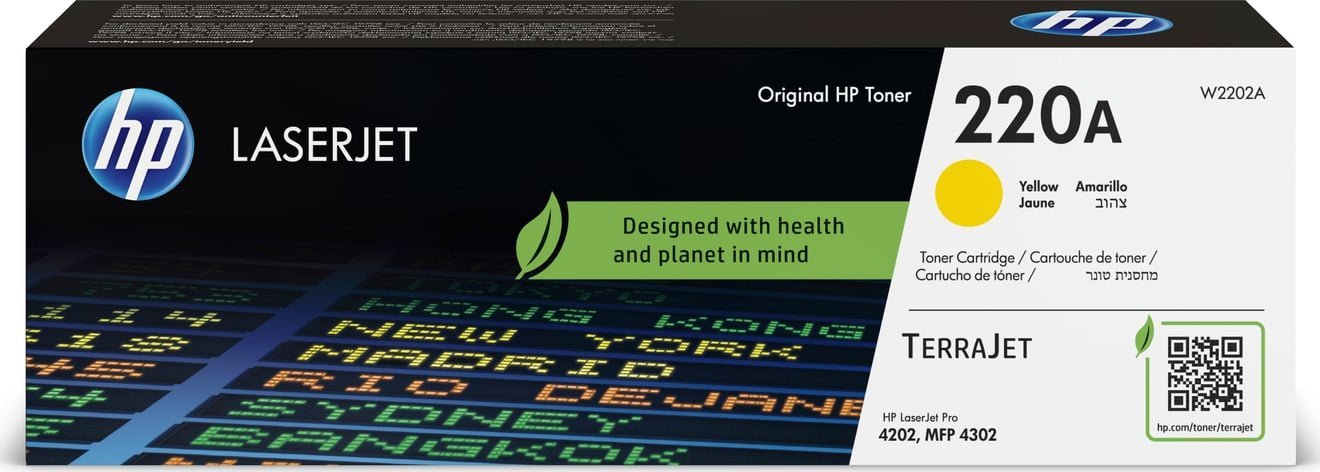 Toner HP 220A żółty LaserJet kartridż tonerowy