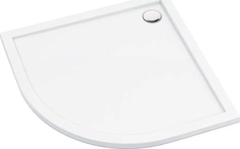 Deante Brodzik akrylowy półokrągły 80 cm