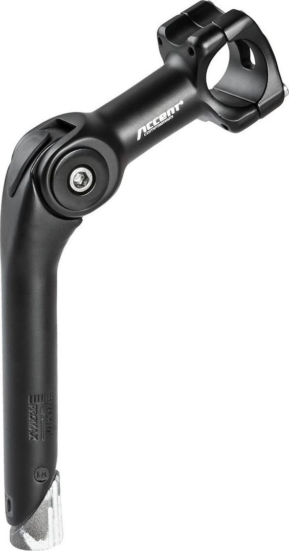 Accent Wspornik kierrownicy regulowany Eagle 1-1/8" 105mm O31,8mm czarny piaskowany 31,8 x 105