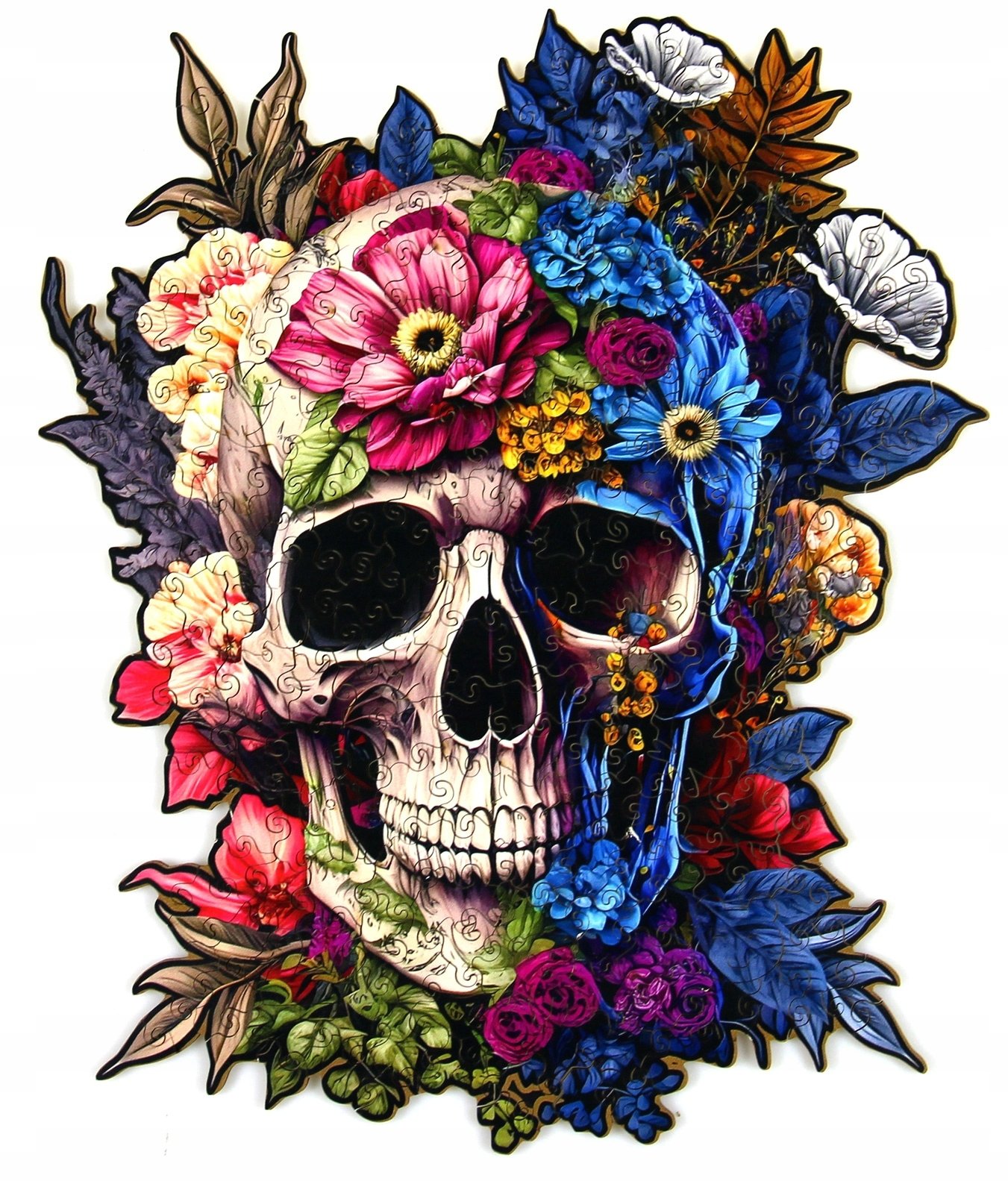 Puzzle 232 drewniane Czaszka