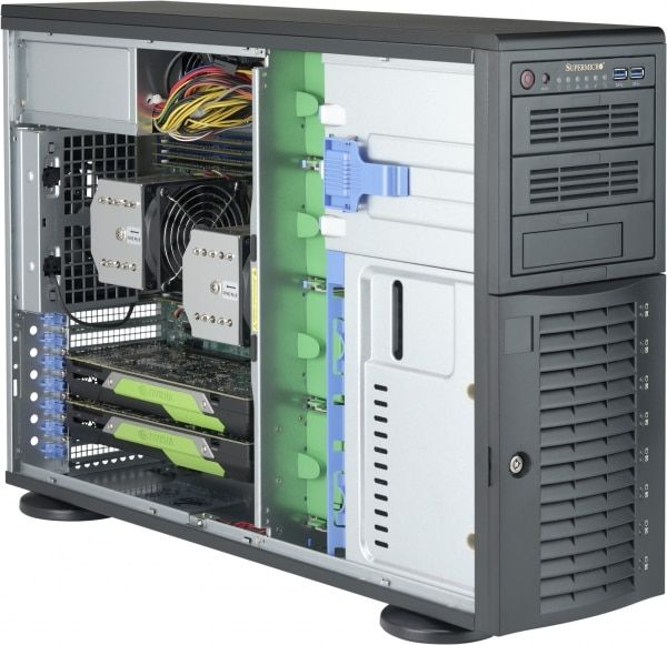 Obudowa serwerowa SuperMicro SuperChassis 743AC-1K26B-SQ