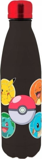 Kids Euroswan Butelka na wodę stal nierdzewna 500ml Pokemon PK00024 Kids Euroswan