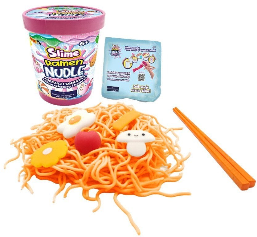 Slime Ramen Nudle Uśmiechnięty Grzybek Epee