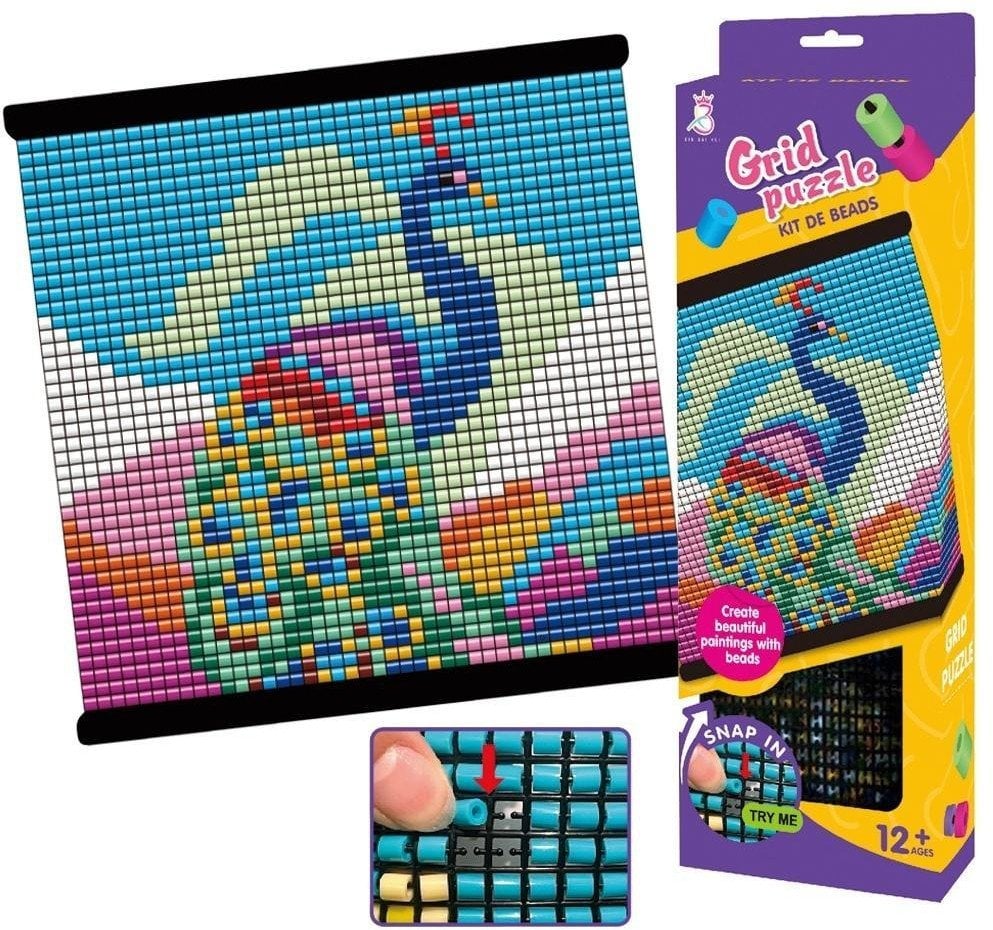 Obraz koralikowy Paw