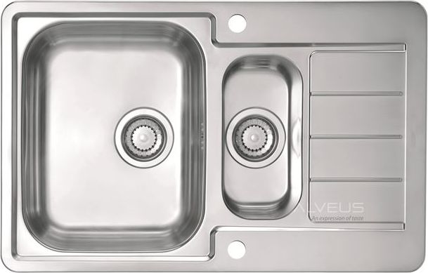 Zlewozmywak Alveus LINE MAXIM 70 stalowy satynowy