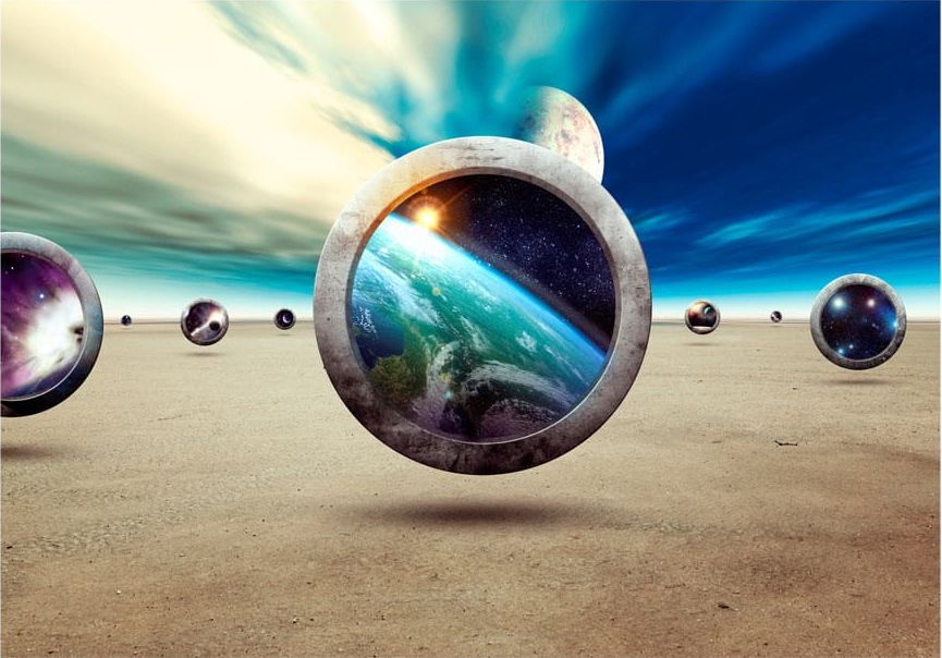 DecoNest Fototapeta - Spacer planet - 350X245