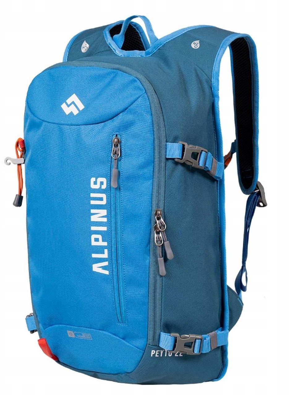 Plecak ALPINUS PEYTO 22L trekkingowy turystyczny miejski niebieski