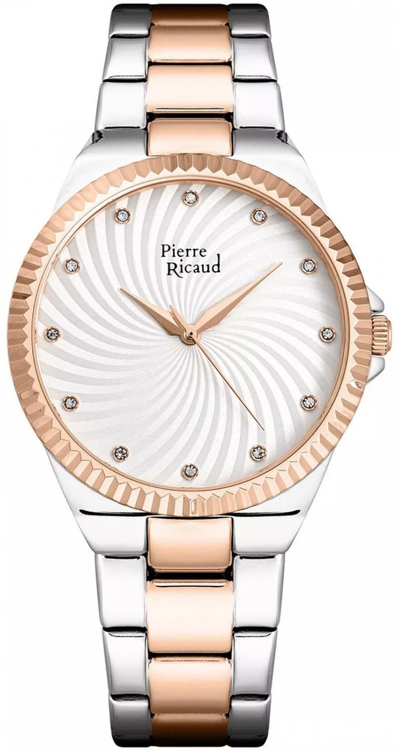 Zegarek damski Pierre Ricaud P22073.R1R3Q CYRKONIE srebrny