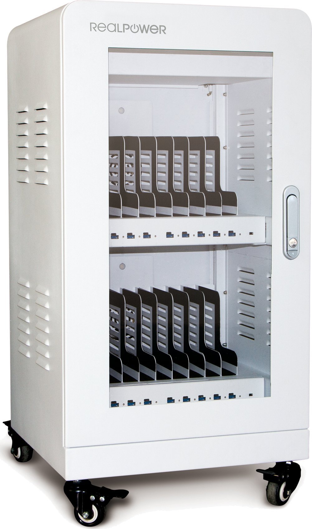 Ładowarka Realpower RealPower Ladestation Power Station 20 480W 20xUSB-A (Speditionsversand)