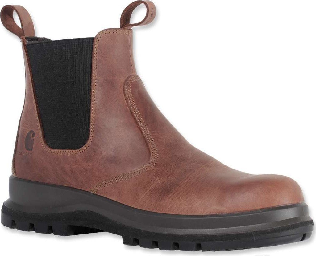 Carhartt Buty Carhartt Carter Chelsea Boot S3 Dark Brown