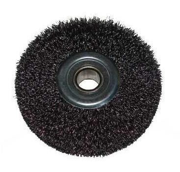 Szczotka tarczowa fi250mm otwór 32mm drut stalowy