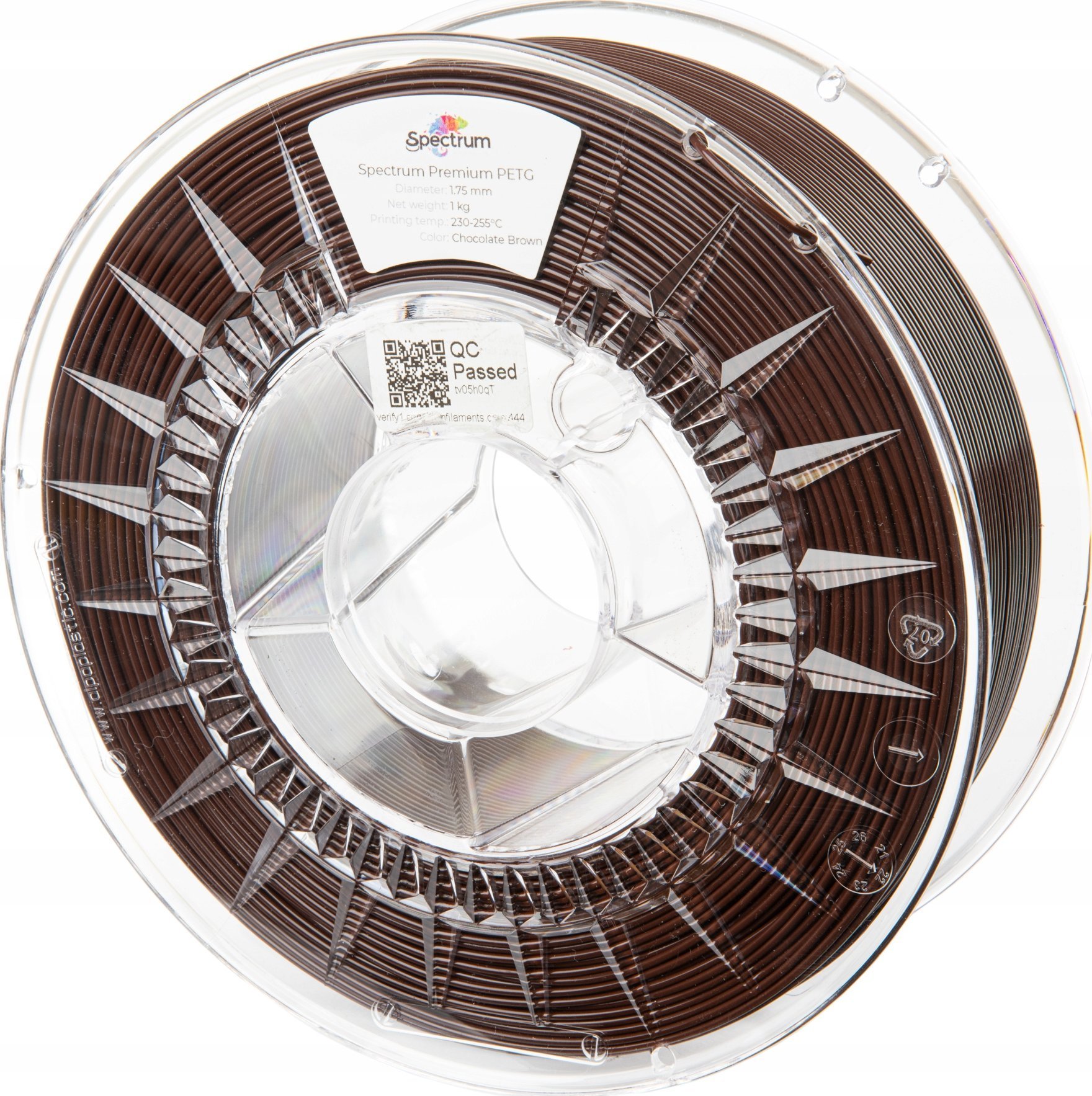 Spectrum Nawój filamentowy (filament) Premium PET-G 1.75mm CHOCOLATE BROWN 1kg