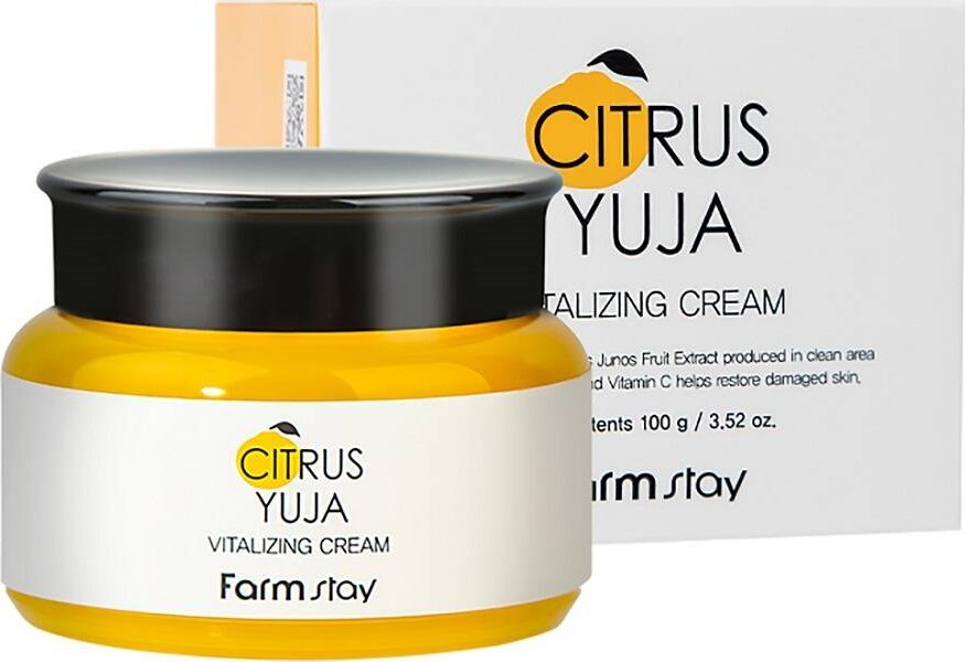Farmstay Citrus Yuja Rewitalizujący krem do twarzy 100ml
