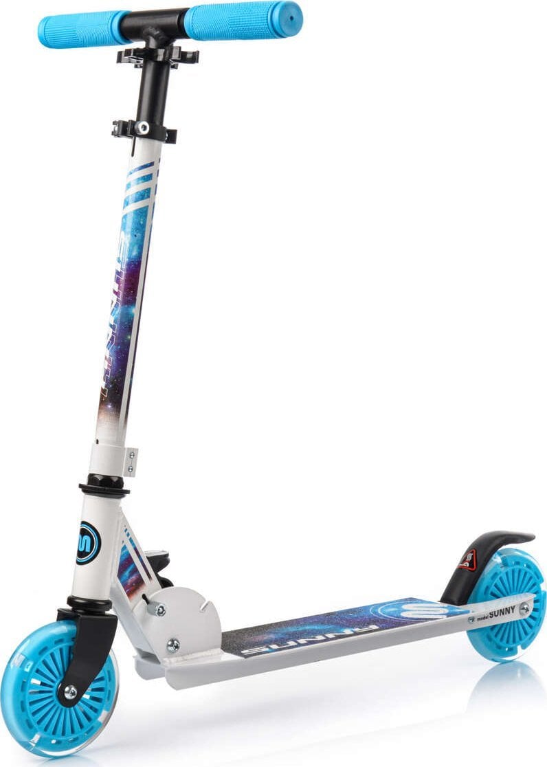 Hulajnoga Meteor Hulajnoga Meteor Sunny Nebula Niebieska LED 120 mm