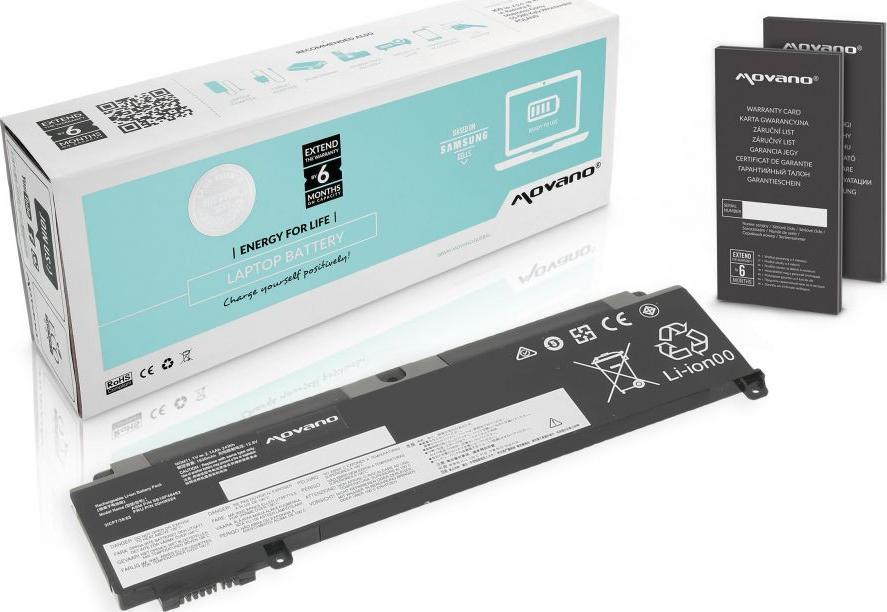 Bateria Movano Lenovo Thinkpad (BT/LE-T460S-2)