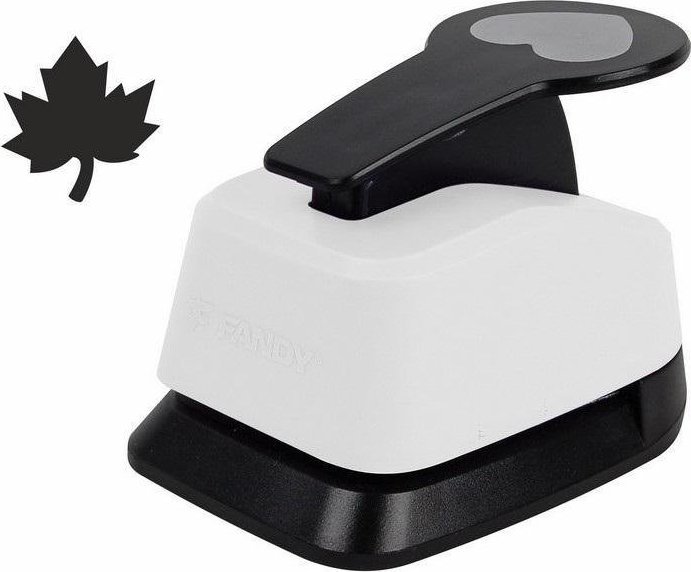 FANDY Dziurkacz ozdobny 50mm liść MIX