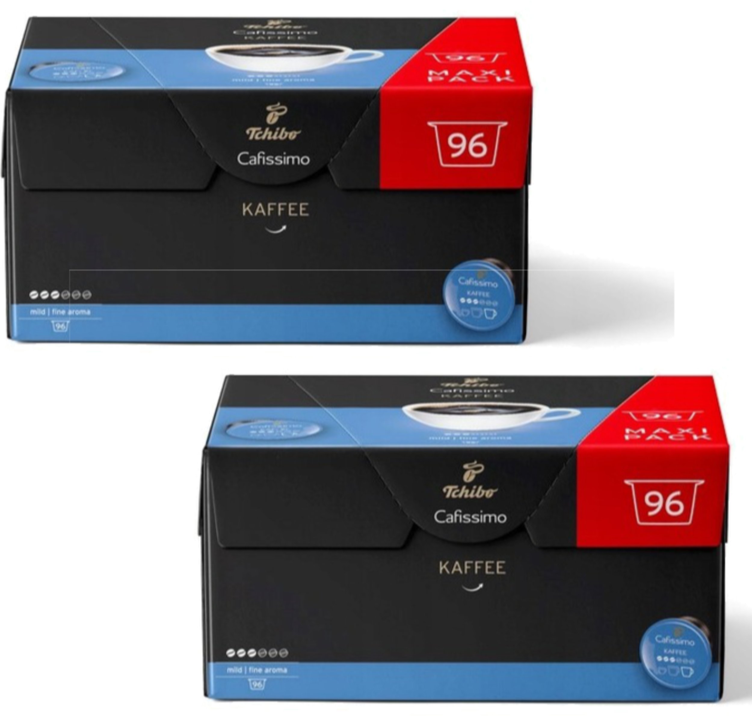 Tchibo Kapsułki Cafissimo Coffee Mild 2x96 szt.