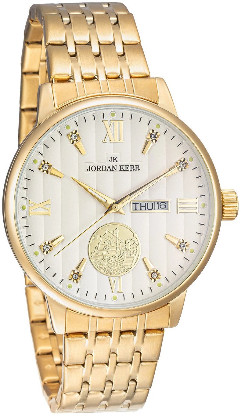 Zegarek damski Jordan Kerr L1070 złoty st